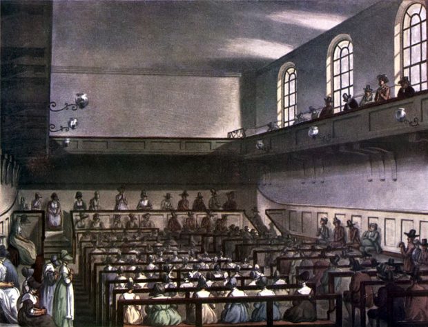"Quakers' Meeting", 1809