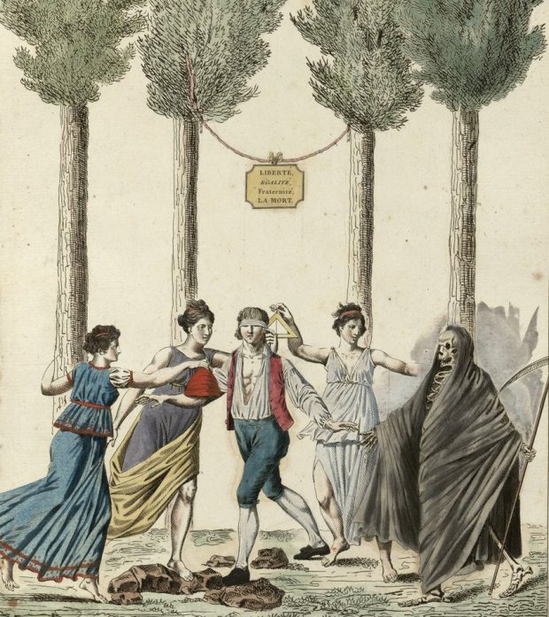 The French People, or the regime of Robespierre, 1794-1797. Print. BNF Gallica.