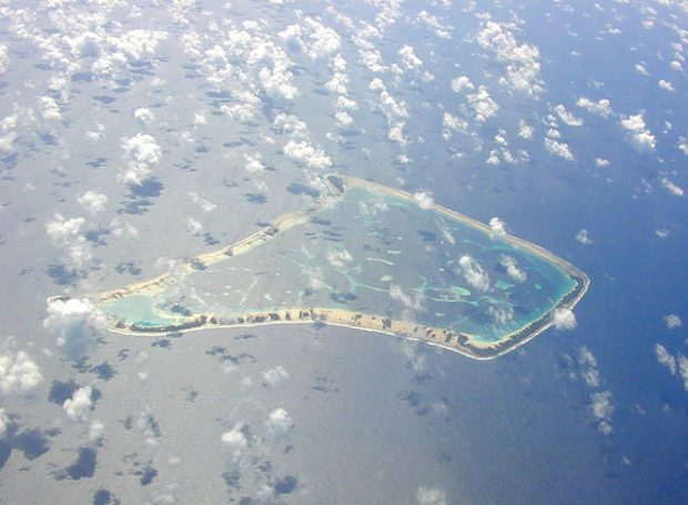 Fakaofo Atoll in the Tokelau Group, October 19, 2005